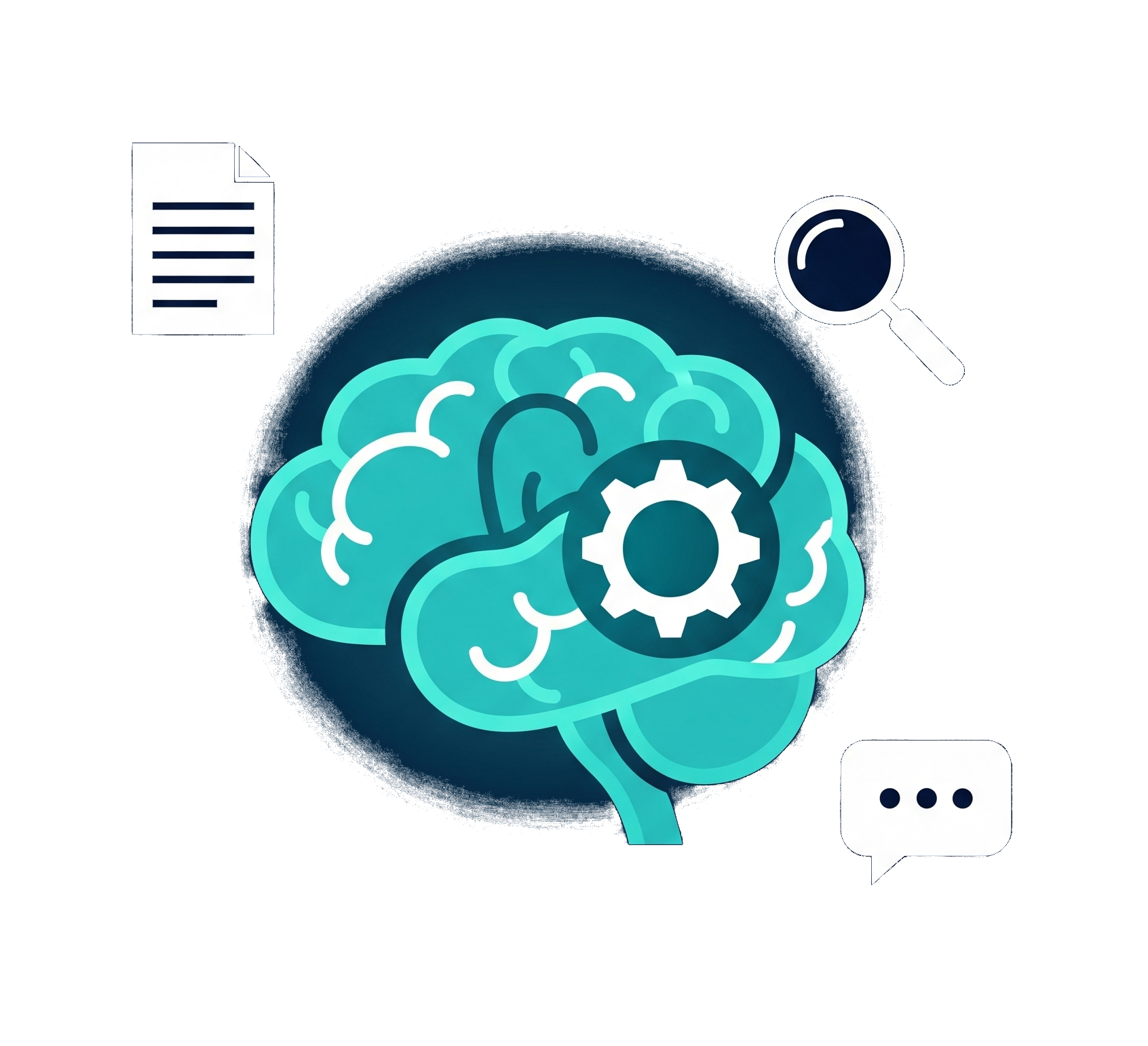 An icon of AI for productivity
